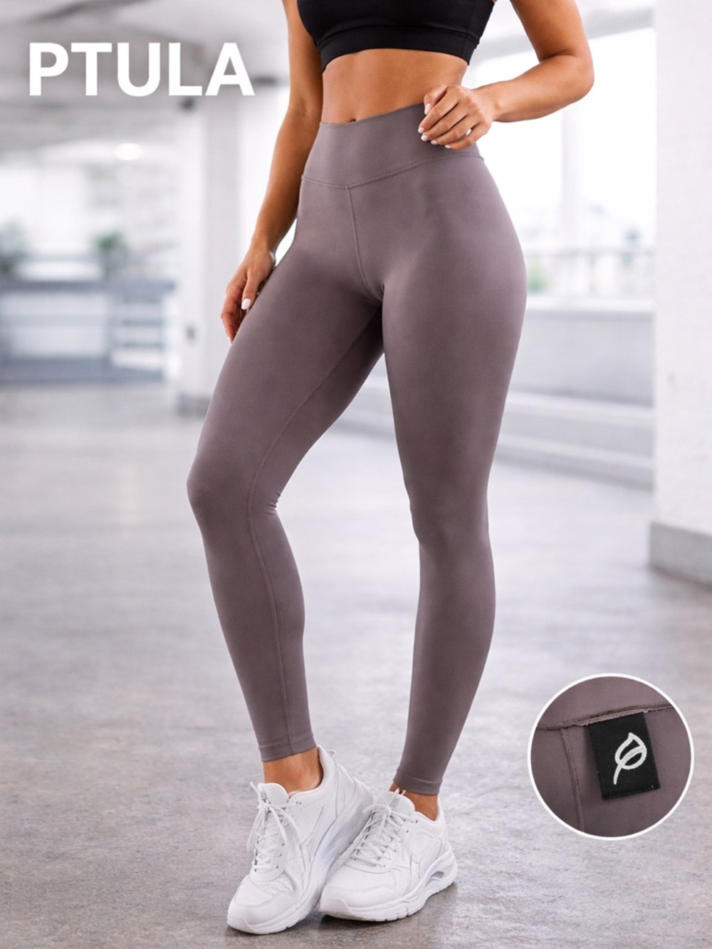 Ptula Active Leggings Buttery Soft Sculpting High Rise Athletic Gym Yoga Size XS